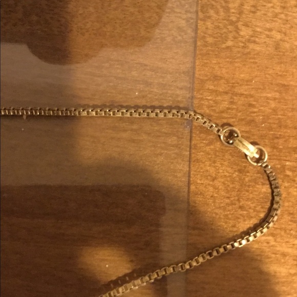 Vintage Blue flower necklace - Picture 4 of 4